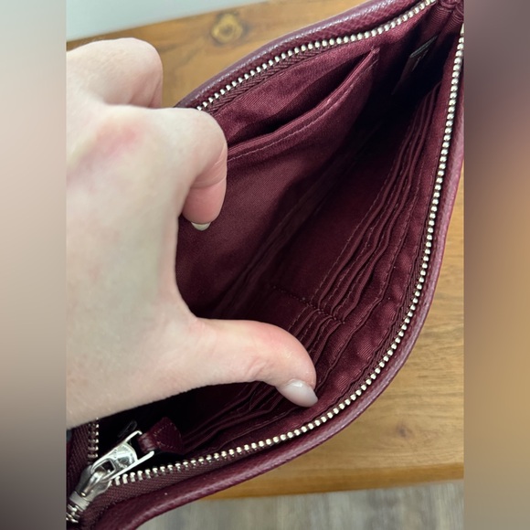 Coach Leather Wristlet- Large - Picture 5 of 5